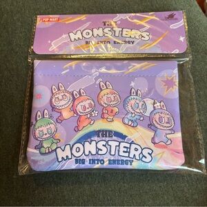 Authentic Rare Retired Pop Mart The Monsters Labubu Wallet Pouch NWT